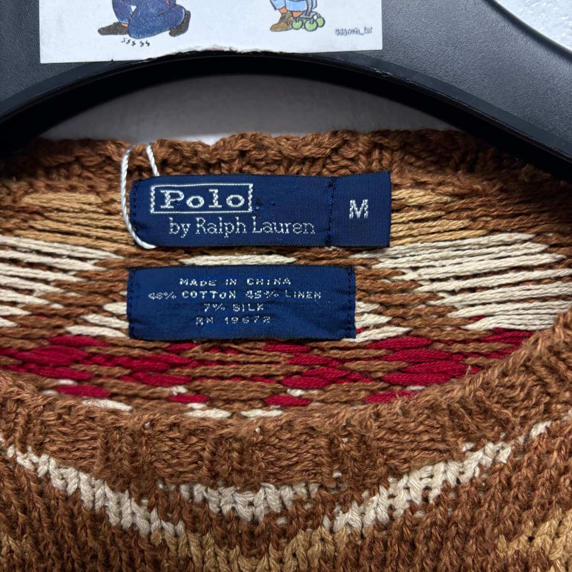 폴로 성조기 니트 상품이미지4