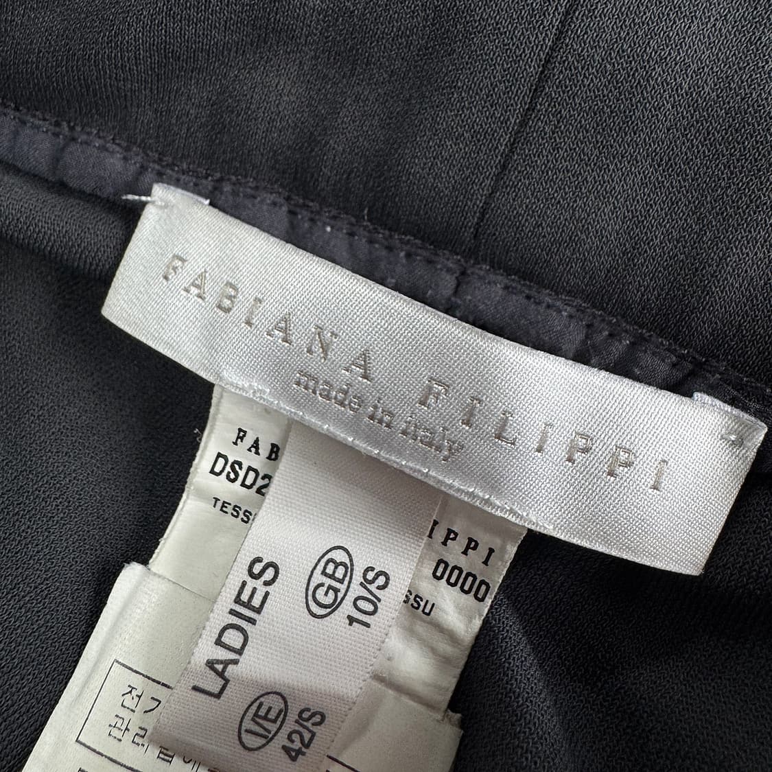 파비아나필리피 드로스트링 밴딩 팬츠 상품이미지2