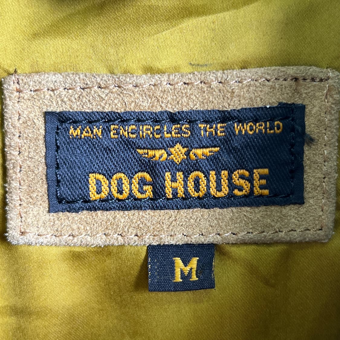 Dog House 소가죽 스웨이드 웨스턴 셔츠 자켓 M 상품이미지3