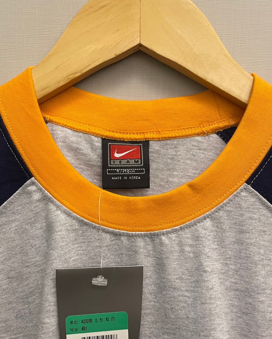 (L~XL)00s 나이키 스포츠 레글런 빈티지 반팔티셔츠 상품이미지5