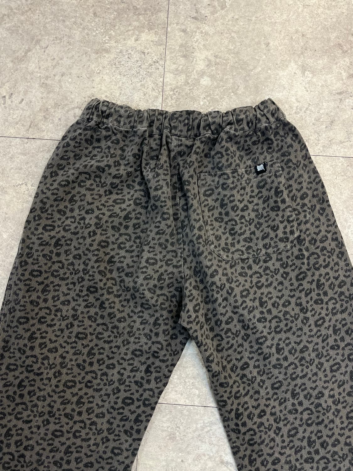 브라운브레스 레오파드 밴딩 팬츠 차콜 XL #csz3638 상품이미지7