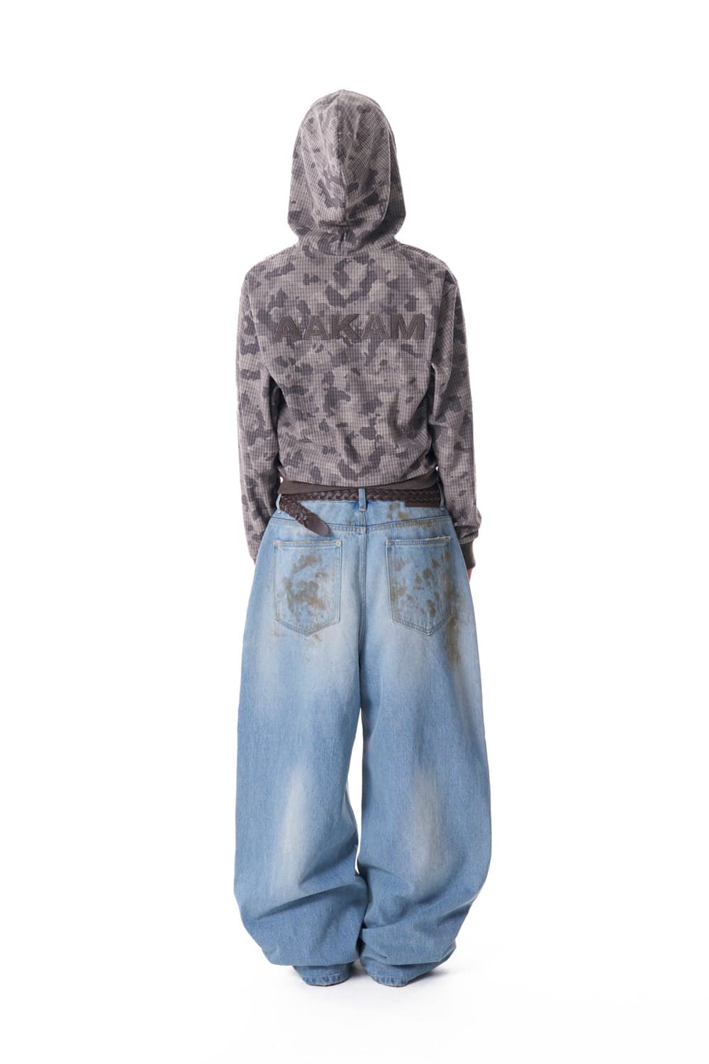 Aakam Dirty Washed Denim Pants 상품이미지2
