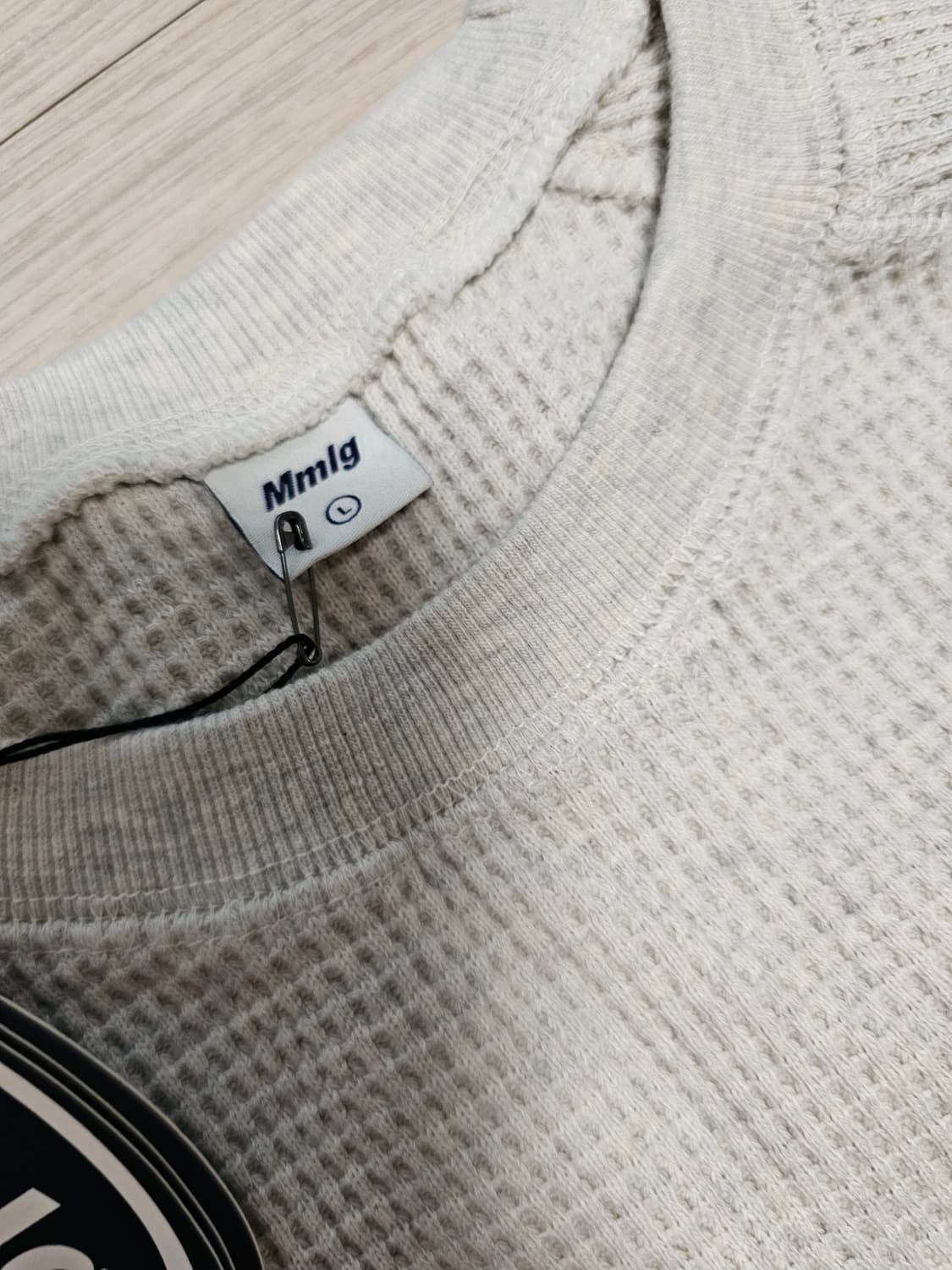 [새상품]Mmlg 와플 스웻셔츠 L사이즈 상품이미지4