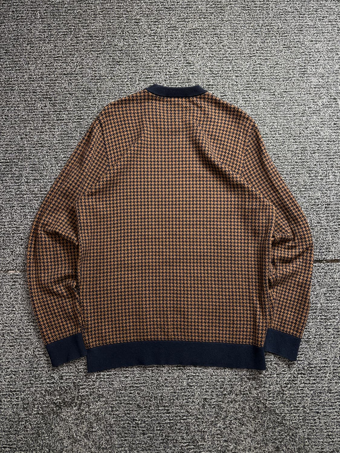 라코스테 하운드투스 패턴 울 코튼 크루넥 스웨터 2496 상품이미지4