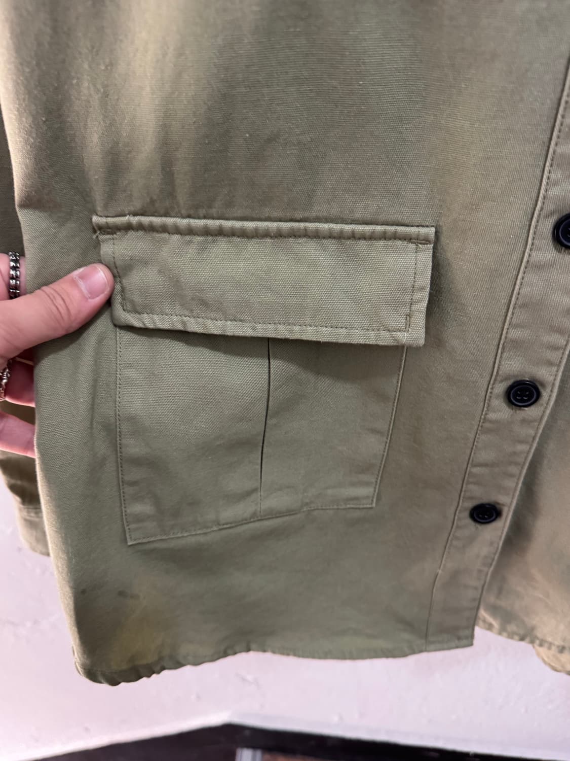 Heart Market 밀리터리 셔츠  상품이미지5