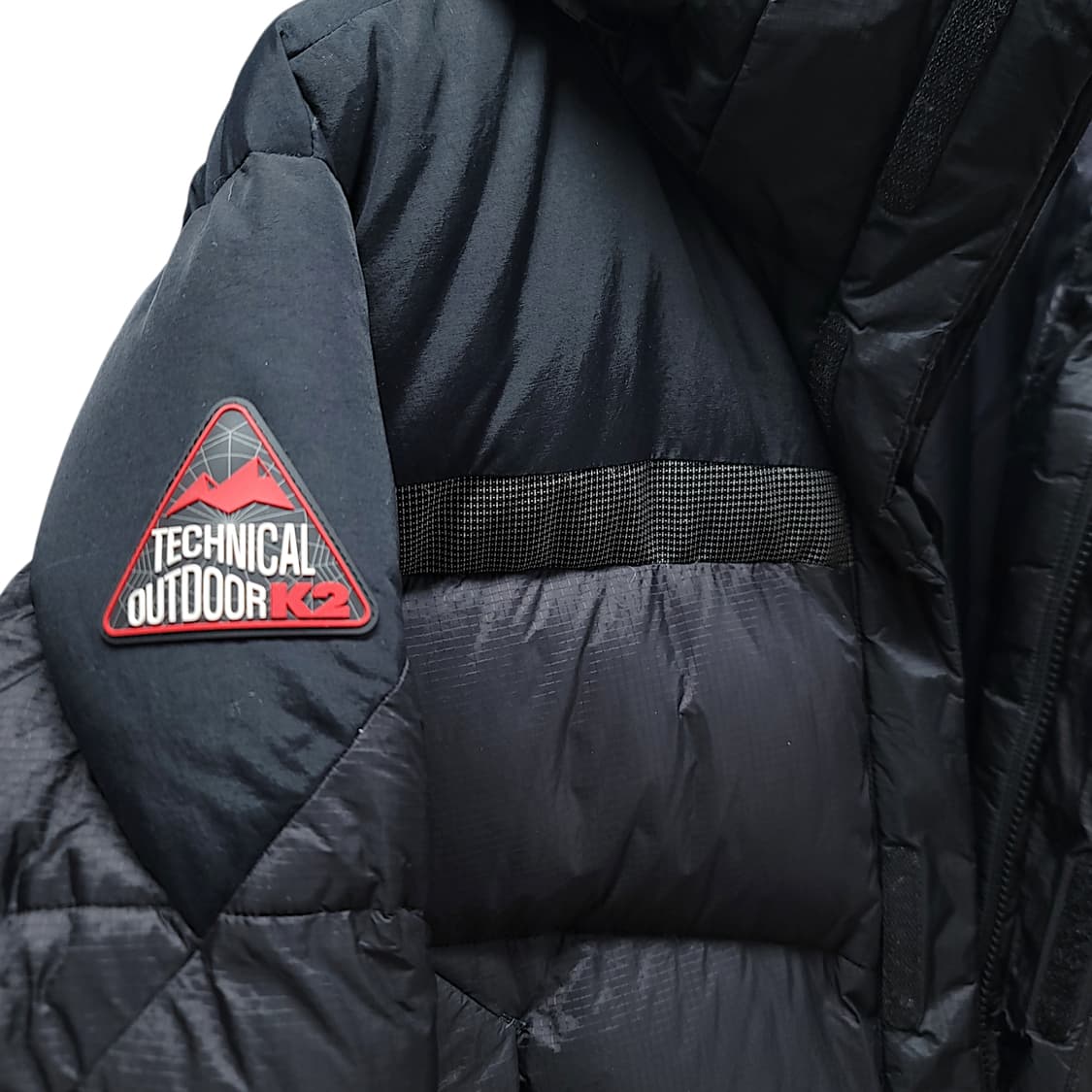 [110] K2 블랙 푸키 하이테크 기어 헤비 덕 다운 패딩 상품이미지7