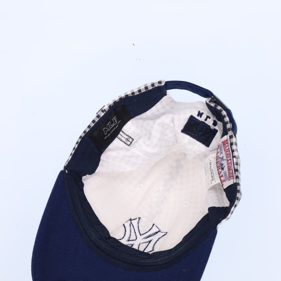 F MLB 체크 볼캡 모자 0604J2 상품이미지6