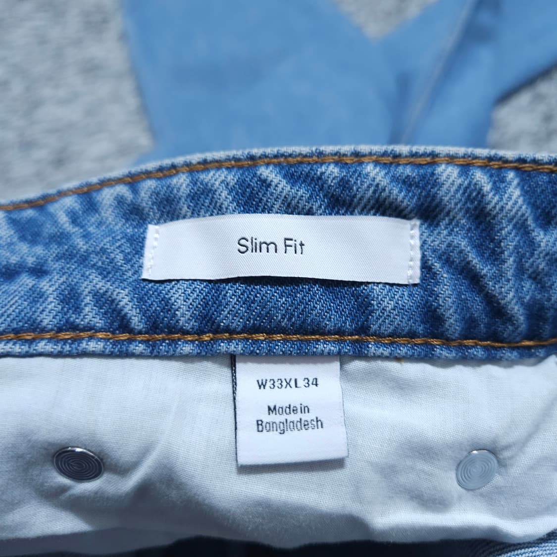 CK켈빈클라인) 허리34-36 남자 연청바지 / 왕눈이샵 상품이미지9