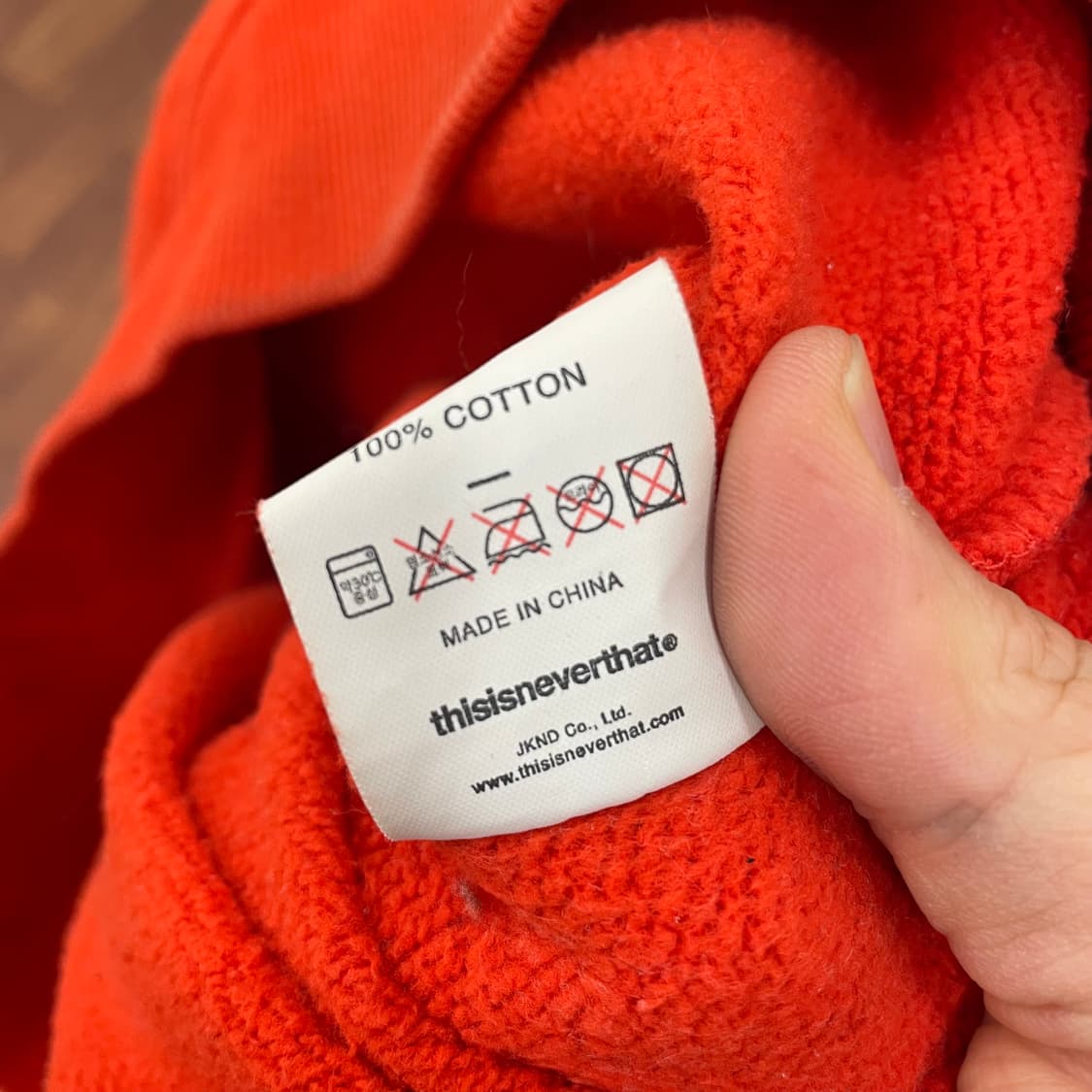 디스이즈네버댓 빅로고 맨투맨 상품이미지3