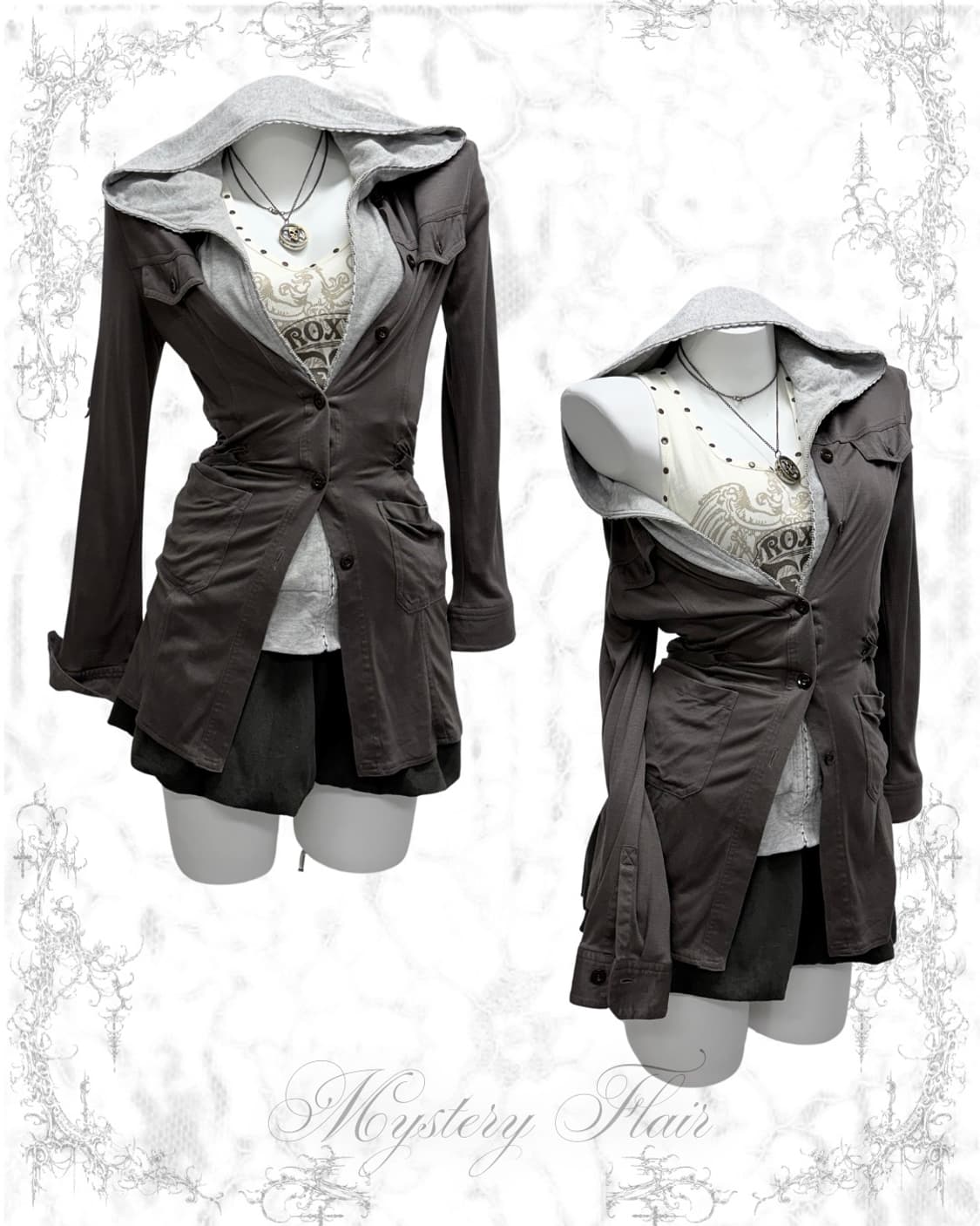 00s 시부야 와투케 갸루 코디세트 4pcs y2k 상품이미지1