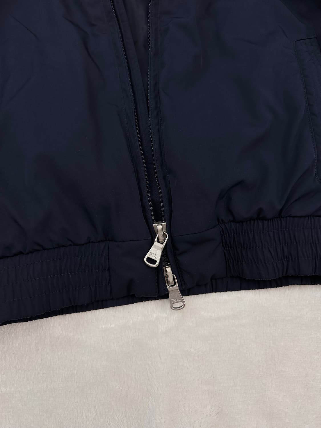 (M)폴로랄프로렌 빅포니 USA 성조기 레이싱 봄버 자켓 상품이미지4