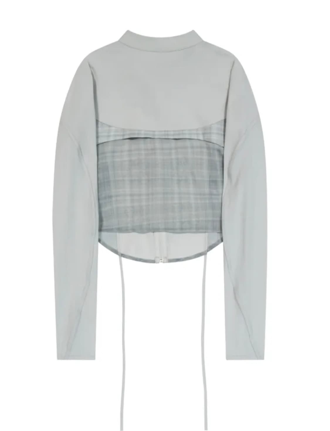 오호스 패턴 자켓 / Grey 상품이미지2