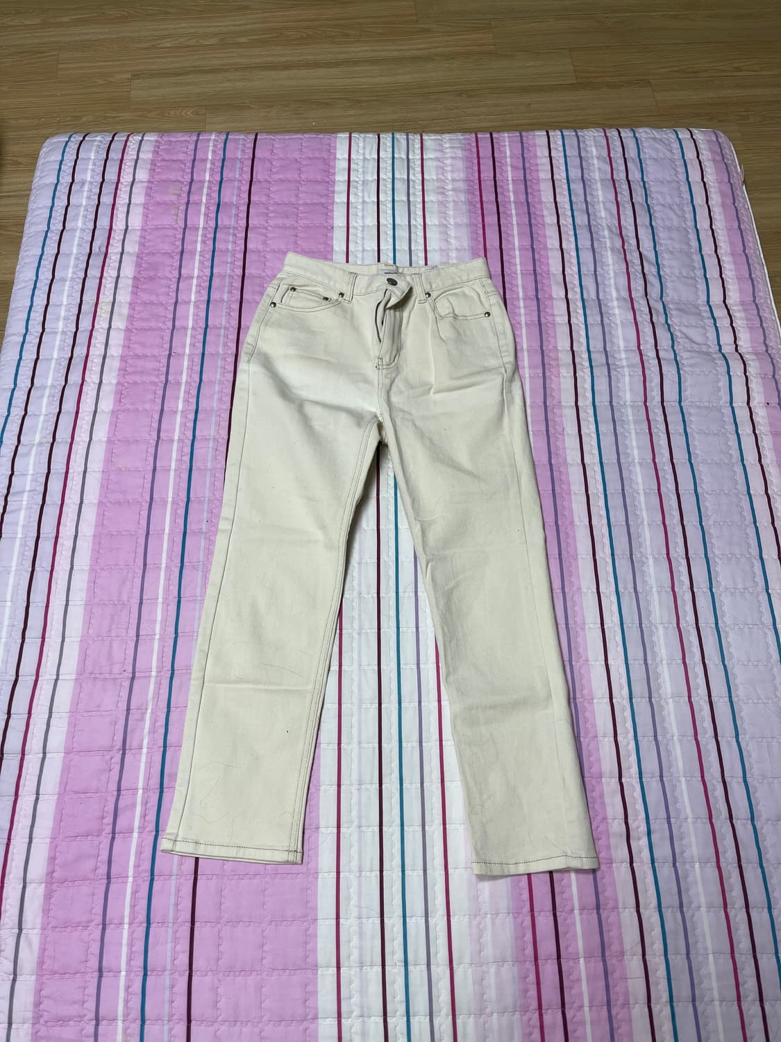 로엠 일자 면바지 상품이미지1