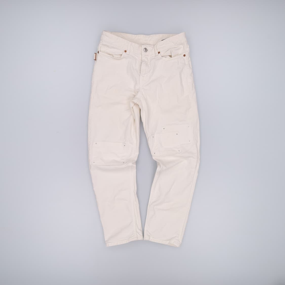 실측확인 쟈딕앤볼테르 여성 화이트진 0430H 상품이미지1