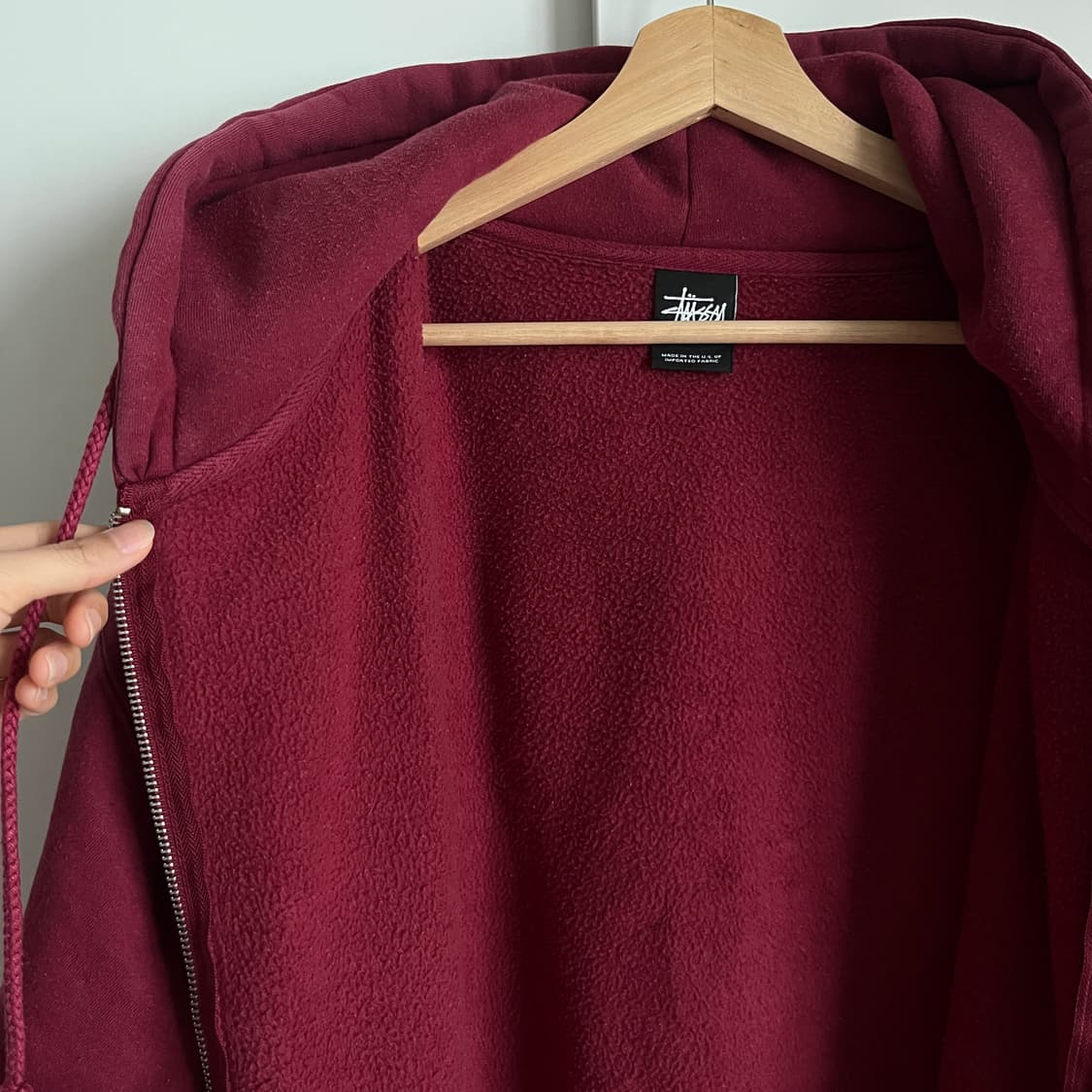 STUSSY Regal Crown Hoodie zip-up 상품이미지7