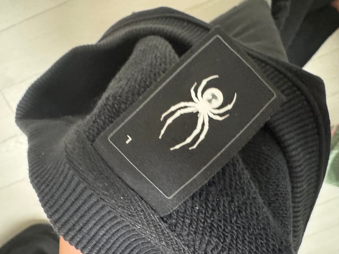 스파이더 맨투맨 블랙 L 상품이미지3