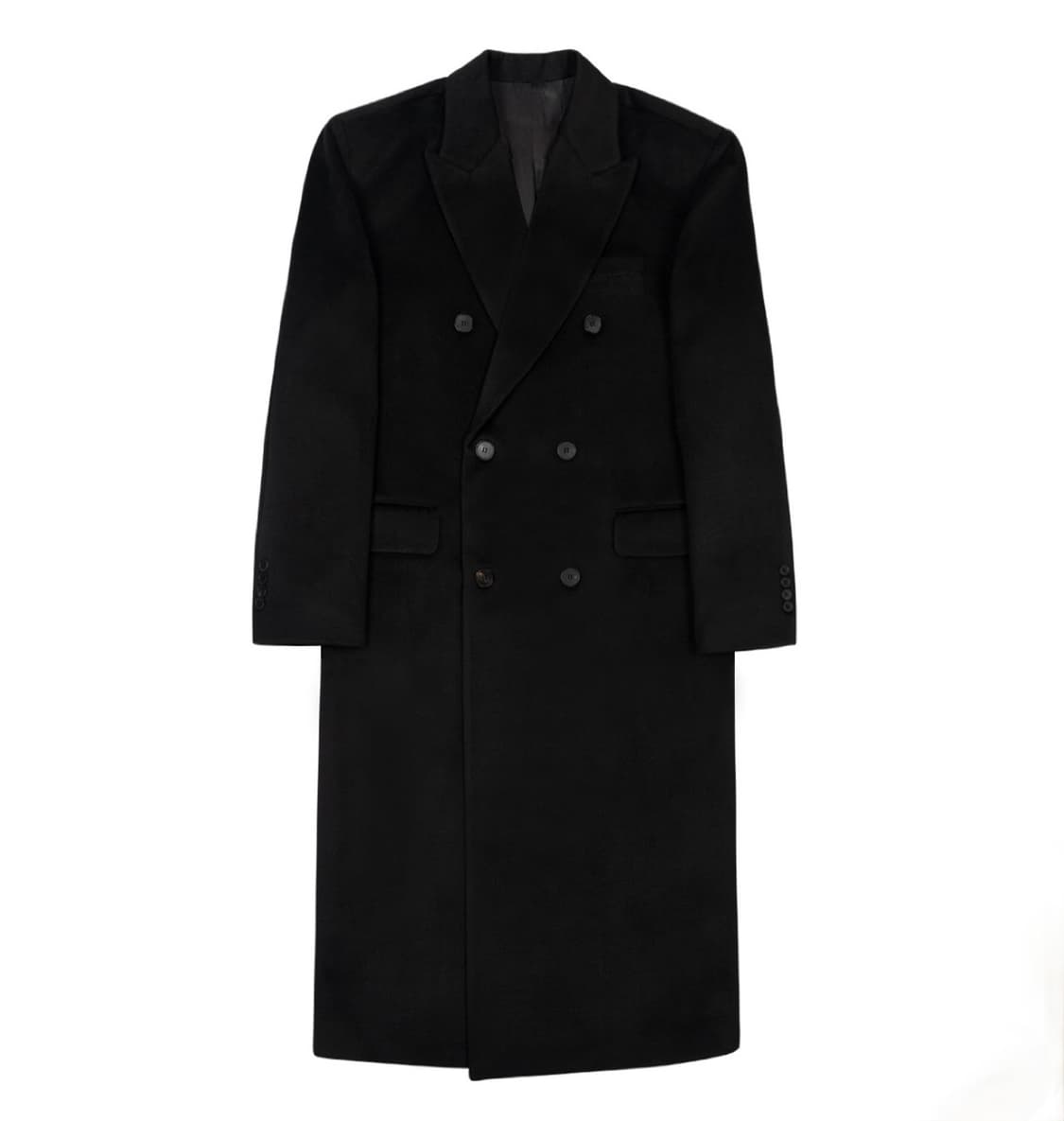 데꼬로소 [Handmade] 테일러드 롱더블코트 XL 상품이미지2