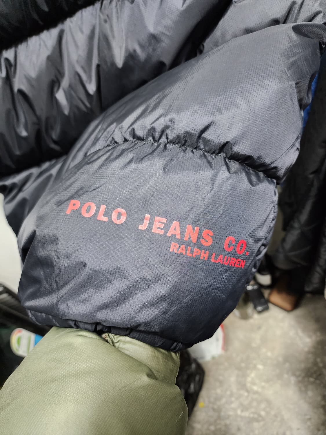 폴로 랄프로렌 하단로고 다운 롱패딩 상품이미지5