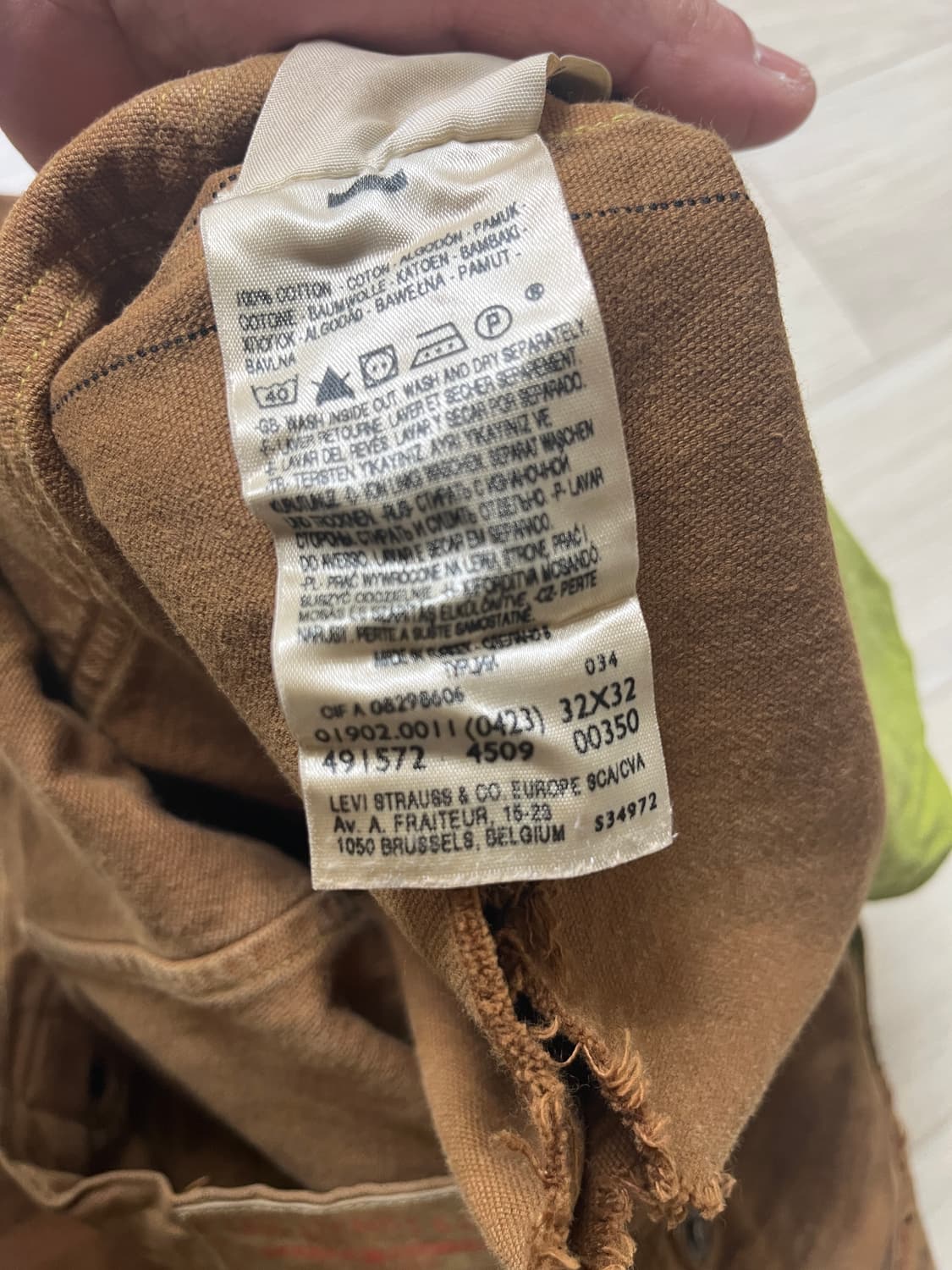 리바이스빈티지클로딩 LVC 1902 디스트레스드 LOT582 상품이미지10