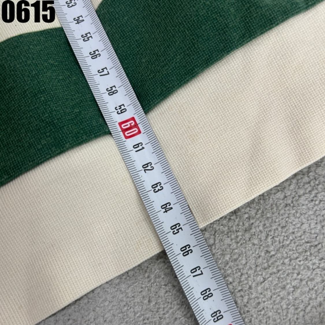라코스테 그린 스트라이프 반팔  상품이미지5