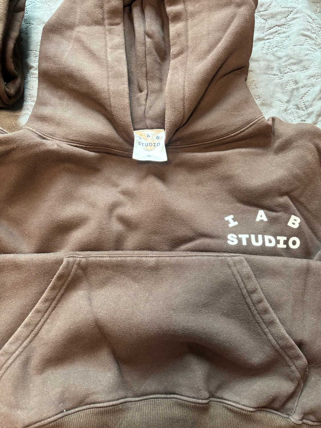 아이앱 스튜디오 후드 XL 브라운 상품이미지2