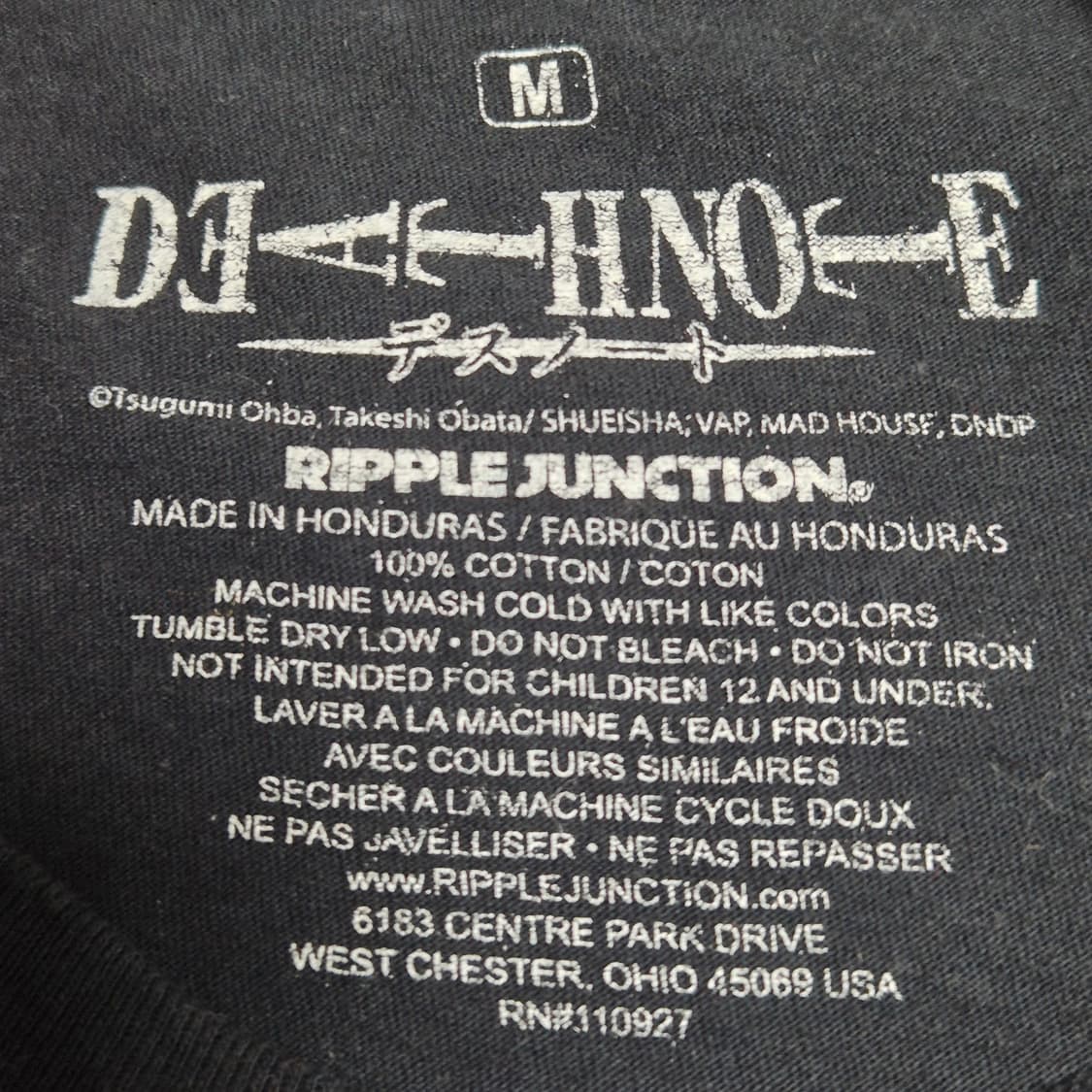 [M]데쓰노트 오피셜 티셔츠  -573 상품이미지3