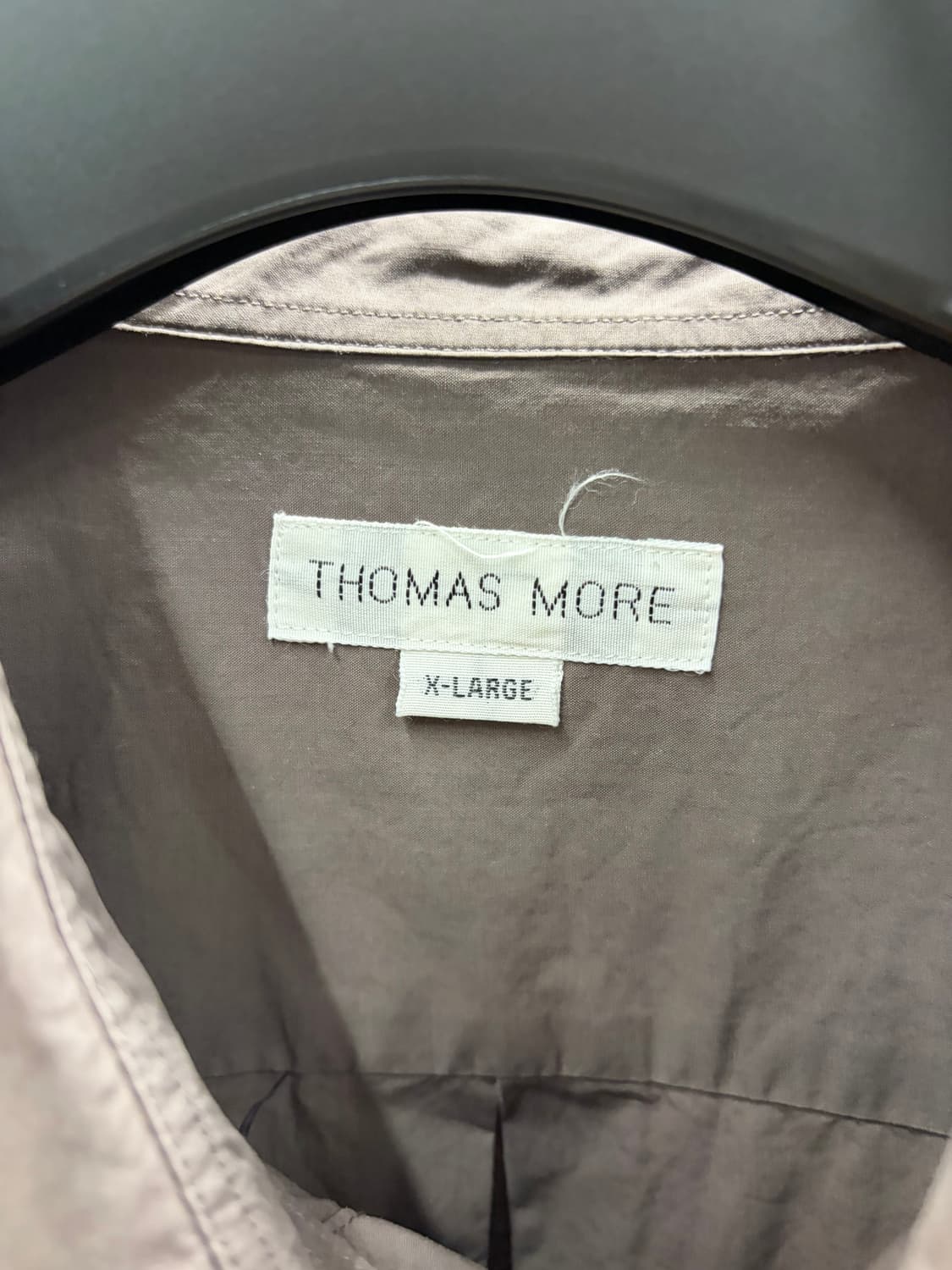 토마스모어 페이퍼 셔츠 브라운 XL 상품이미지4