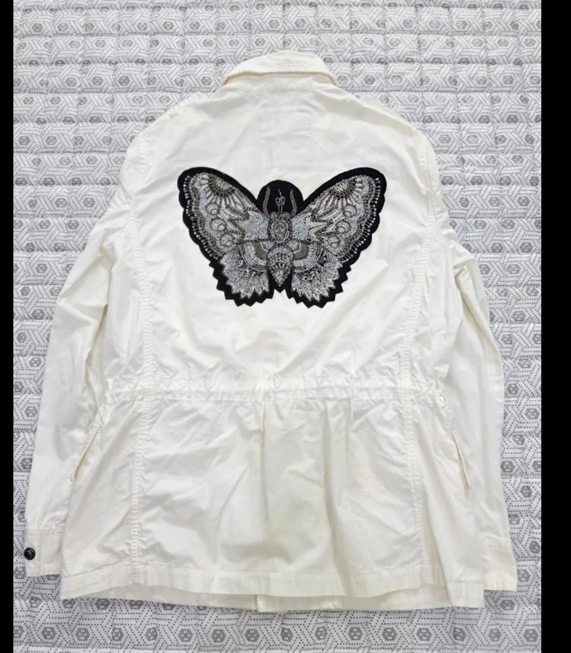 한섬 쟈딕앤볼테르 Zadig&Voltaire 아이보리 셔츠 자켓 S 상품이미지5