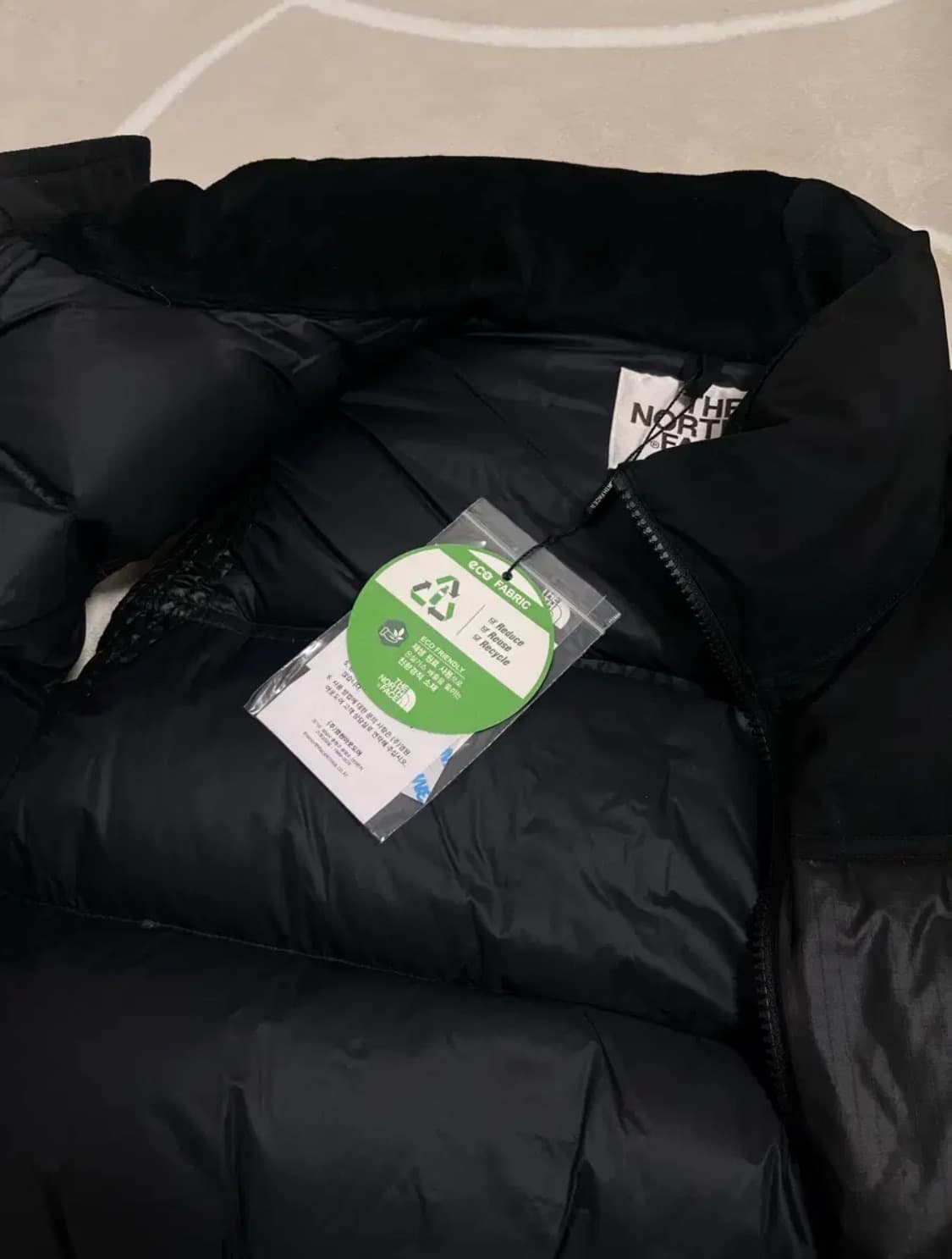 W) 노스페이스 화이트라벨 노벨티 눕시 다운 베스트 블랙 s사이즈 상품이미지2