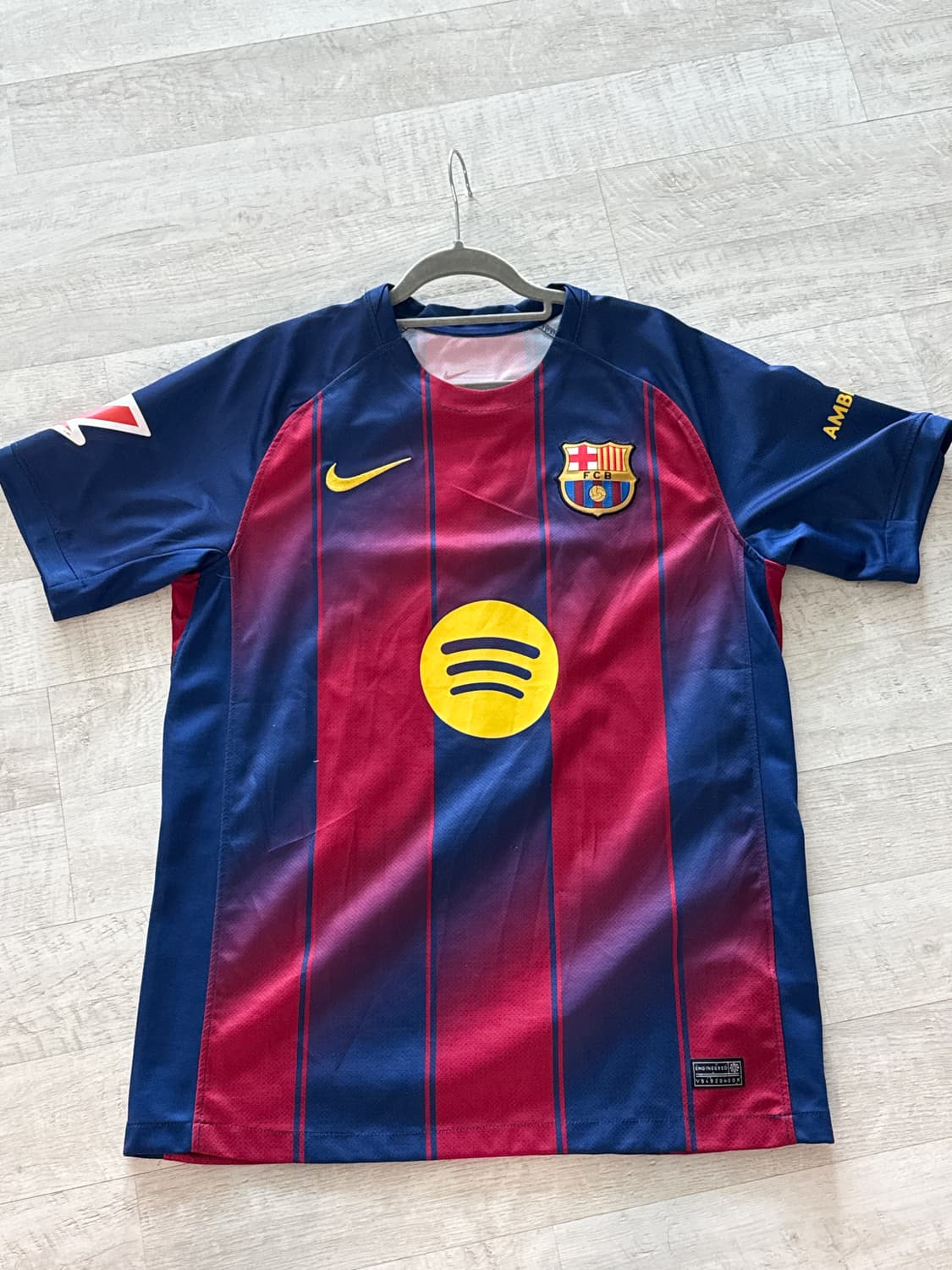 바르셀로나 2526 프렝키 더용 유니폼 M 상품이미지1