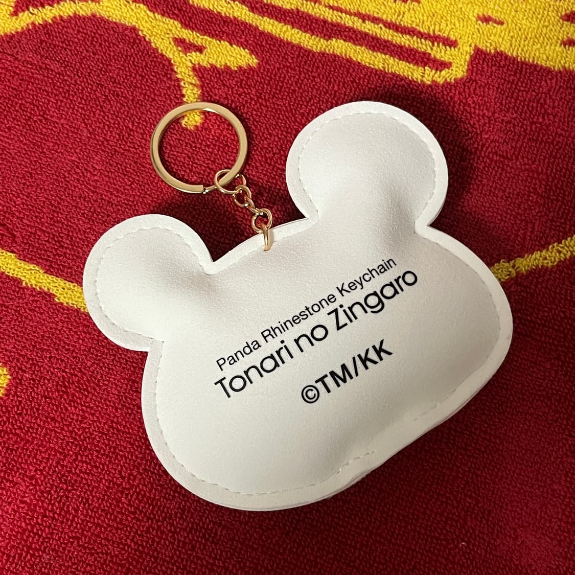 무라카미 타카시 한정판 카이카이키키 판다 라인스톤 키링 키체인 상품이미지4