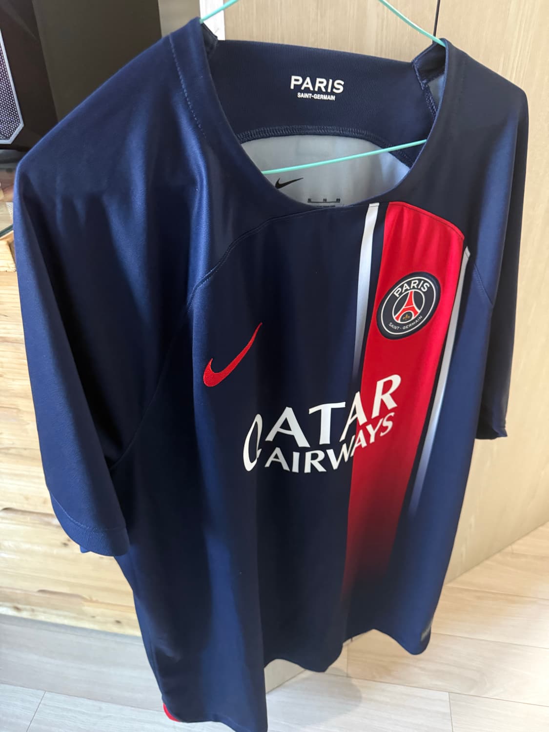 23-24psg 홈 유니폼 정품 XL 노마킹  상품이미지1