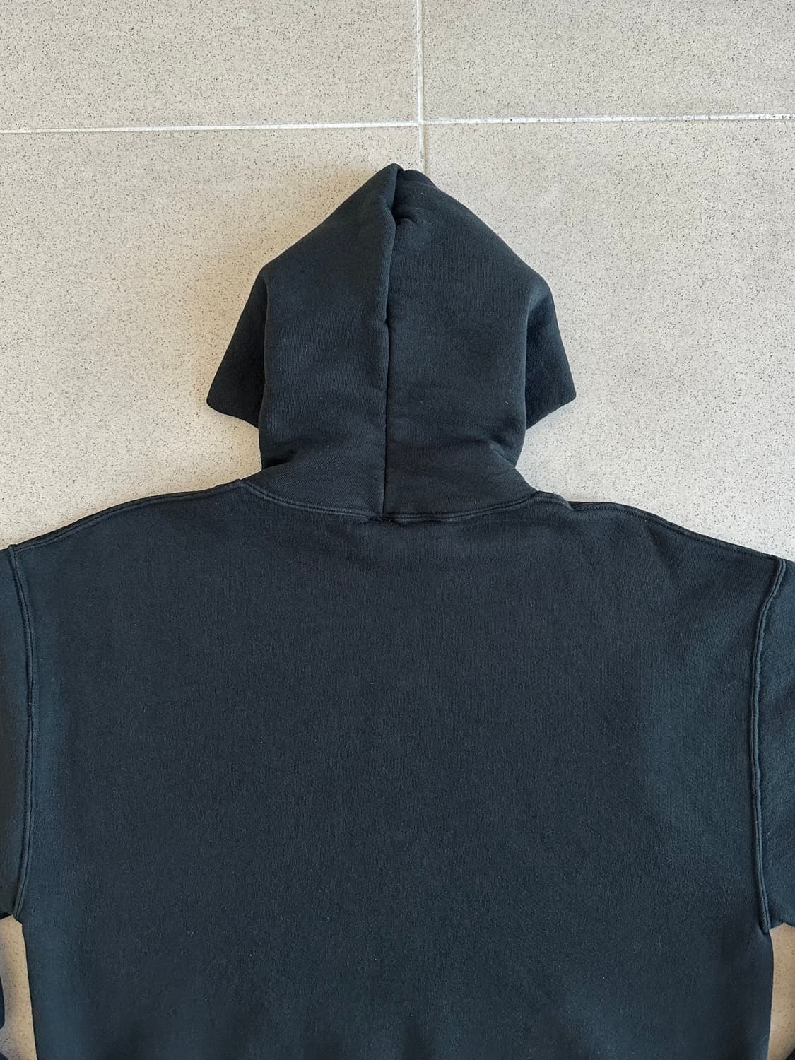 90s 빈티지 러셀 후드 블랙 L 상품이미지5