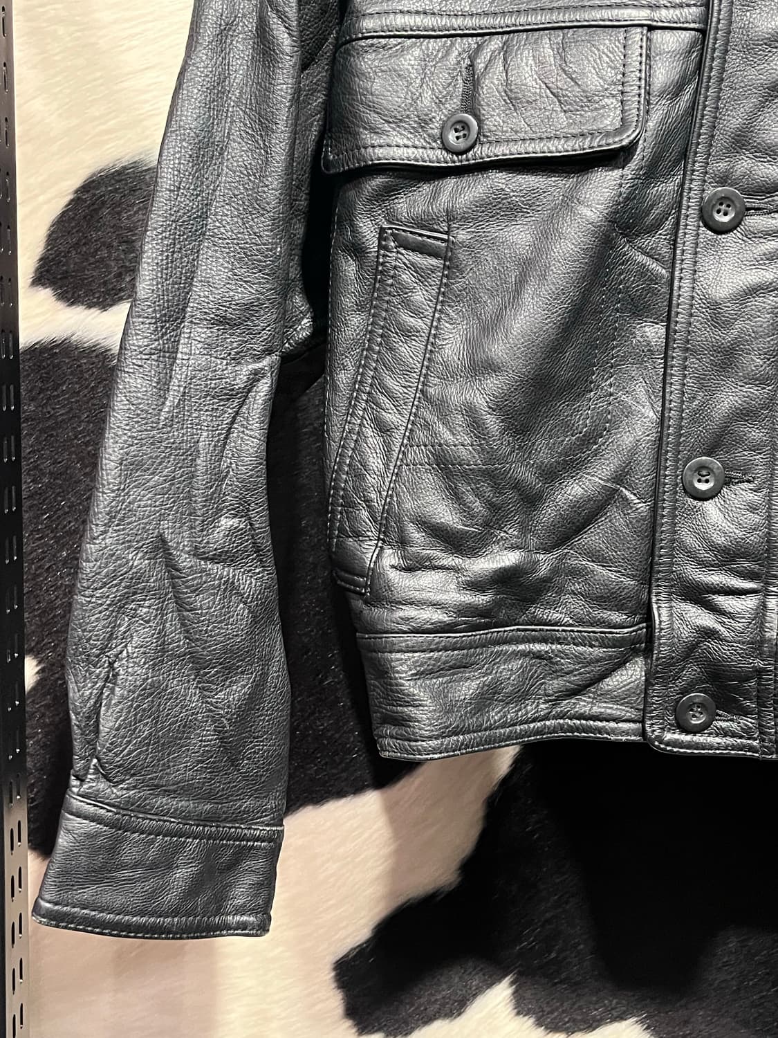 소 가죽 자켓 상품이미지5