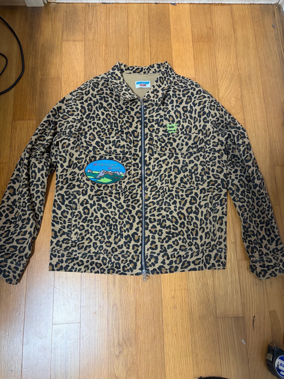 허니스쿱하우스 레오파드 자켓 상품이미지3
