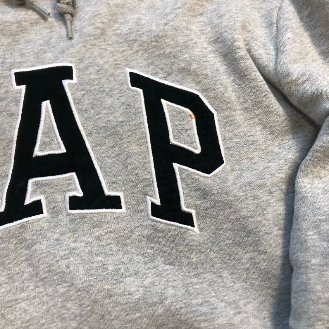 갭 그레이 왕아방 후디 상품이미지4