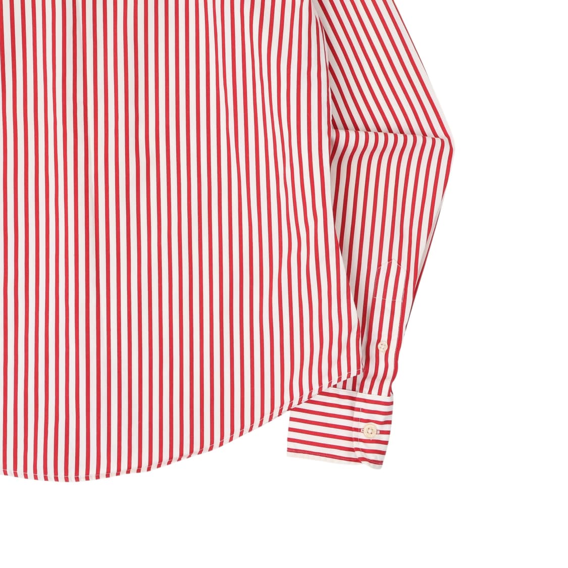 폴로 랄프로렌 우먼스 레드 스트라이프 셔츠 상품이미지7