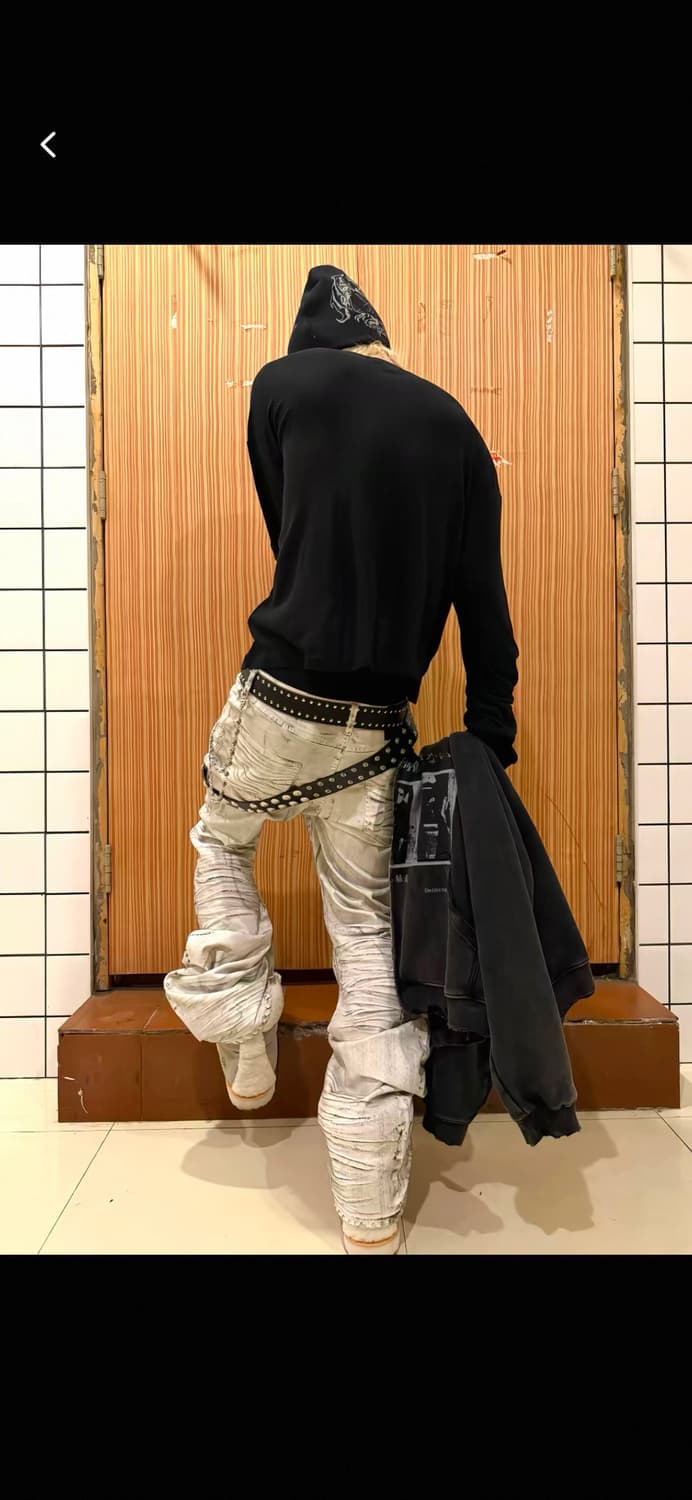 Opium Dirty Wash Denim Pants  상품이미지6