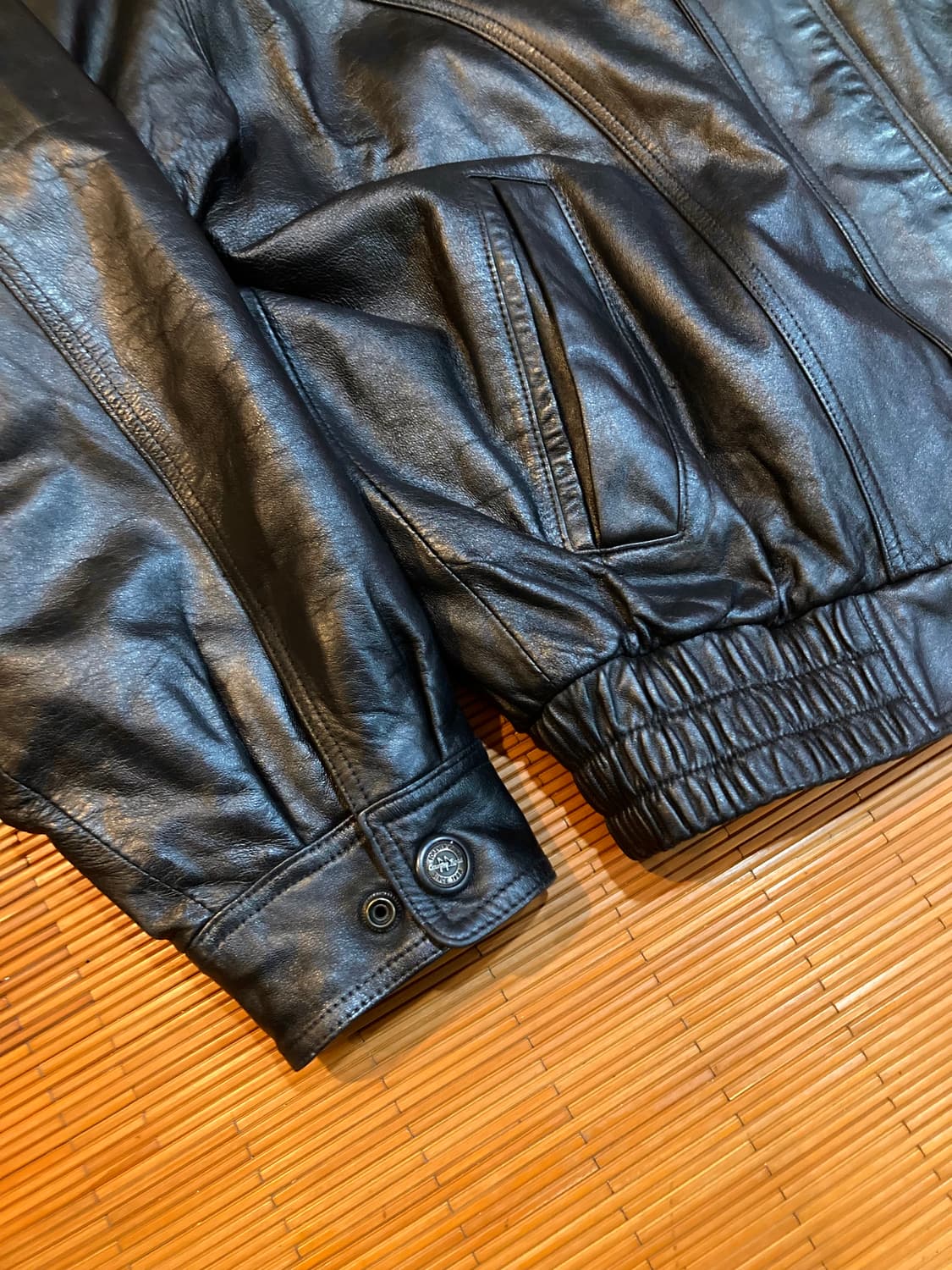 vtg 램스킨 가죽점퍼 상품이미지6