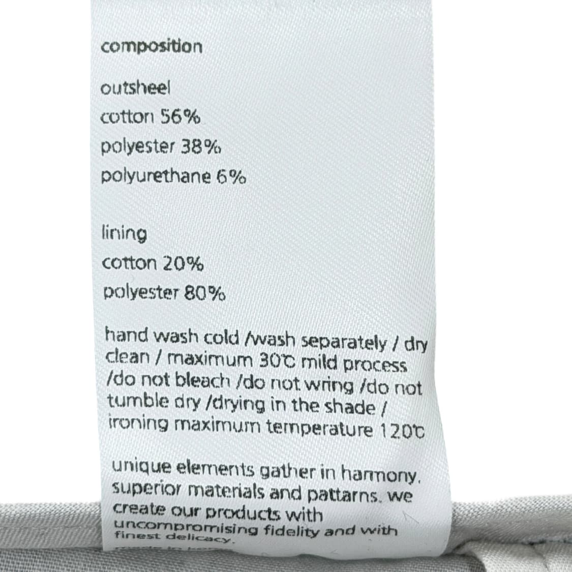 GONAK 고낙 차콜 그레이 팬츠 바지 1 상품이미지4