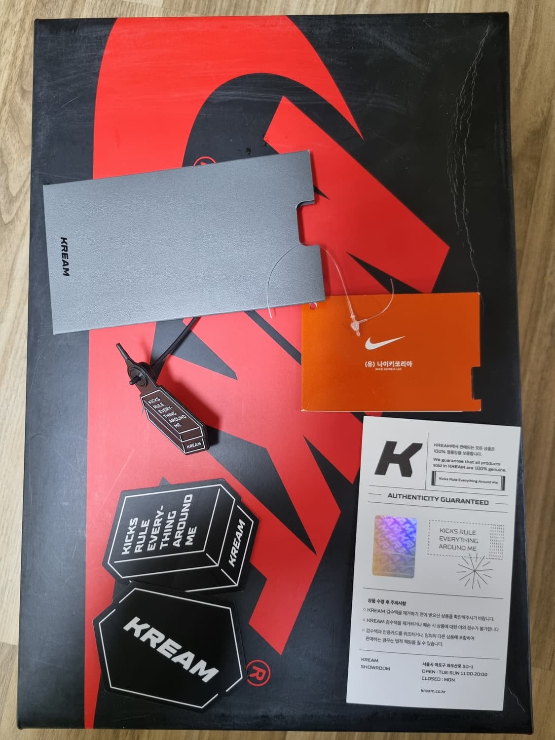 조던 1 레트로 하이 OG 라이트 스모크 그레이 290mm 상품이미지8