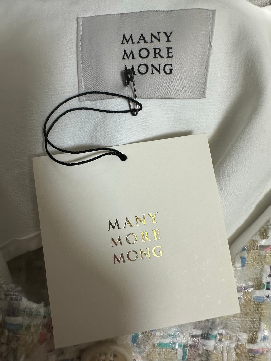 매니모어몽트위드자켓겸원피스 상품이미지3