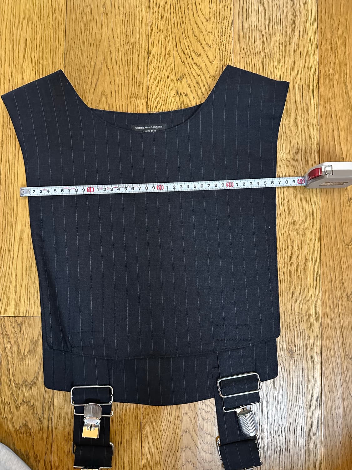 꼼데가르송 옴므플러스 서스펜더 VEST 상품이미지3