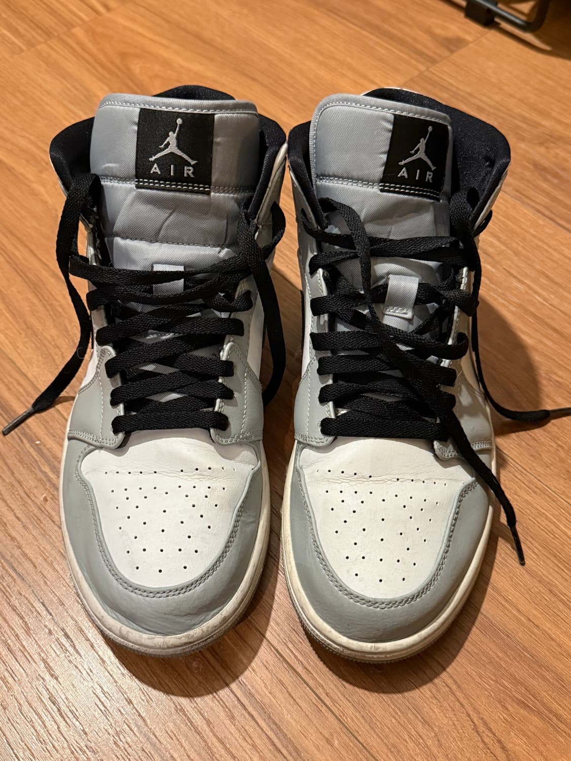 에어조던1 미드 라이트 스모크 그레이 us10 (280~285) no 상품이미지2