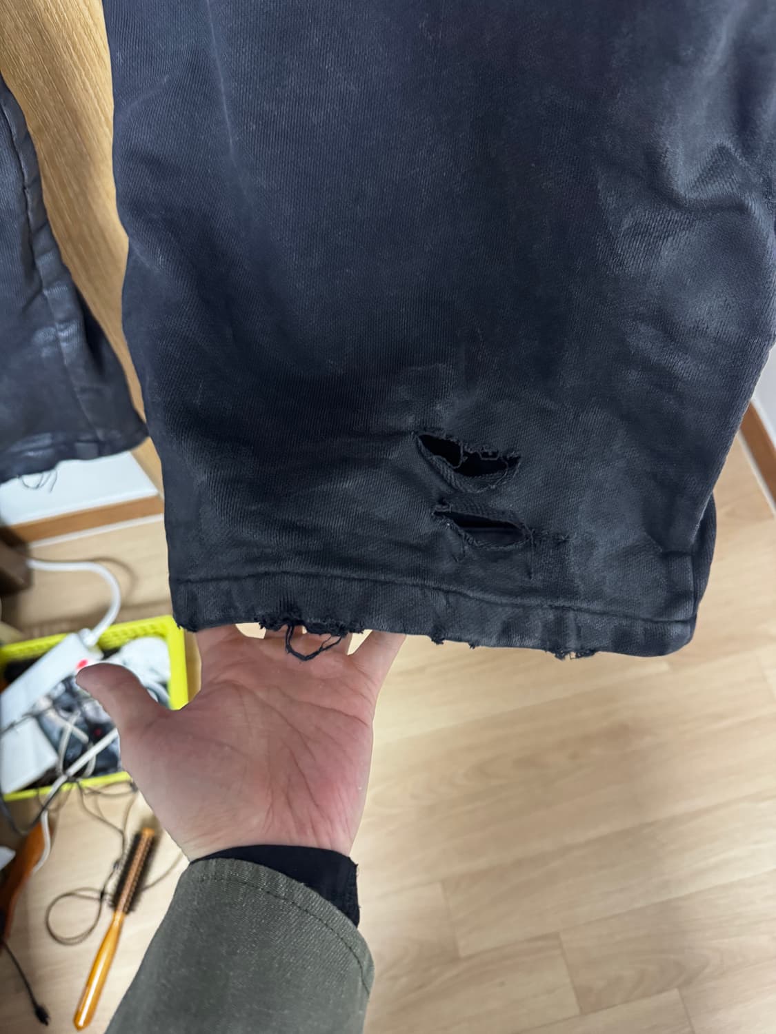 에모스탠스클럽 6포켓 배기 스웻 1싸 상품이미지6