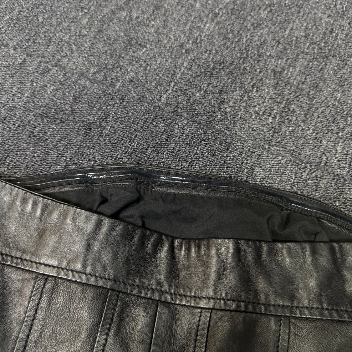 알마니 익스체인지 양가죽 튜브 원피스  상품이미지7