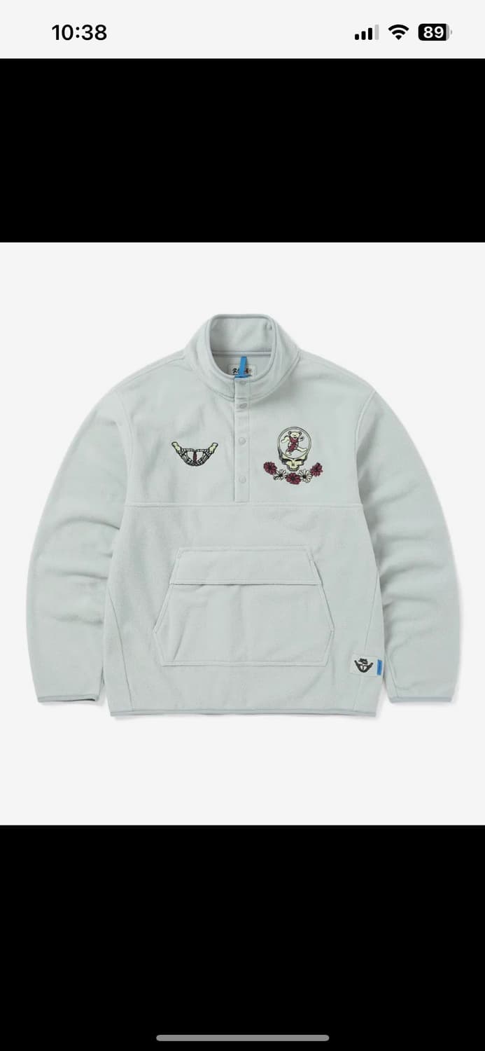 디스이즈네버댓 그레이트풀데드 플리스 풀오버 L 상품이미지1