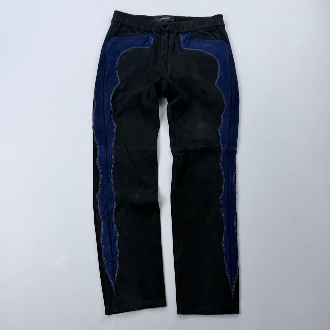 이자벨마랑 양가죽 스웨이드 팬츠 상품이미지1