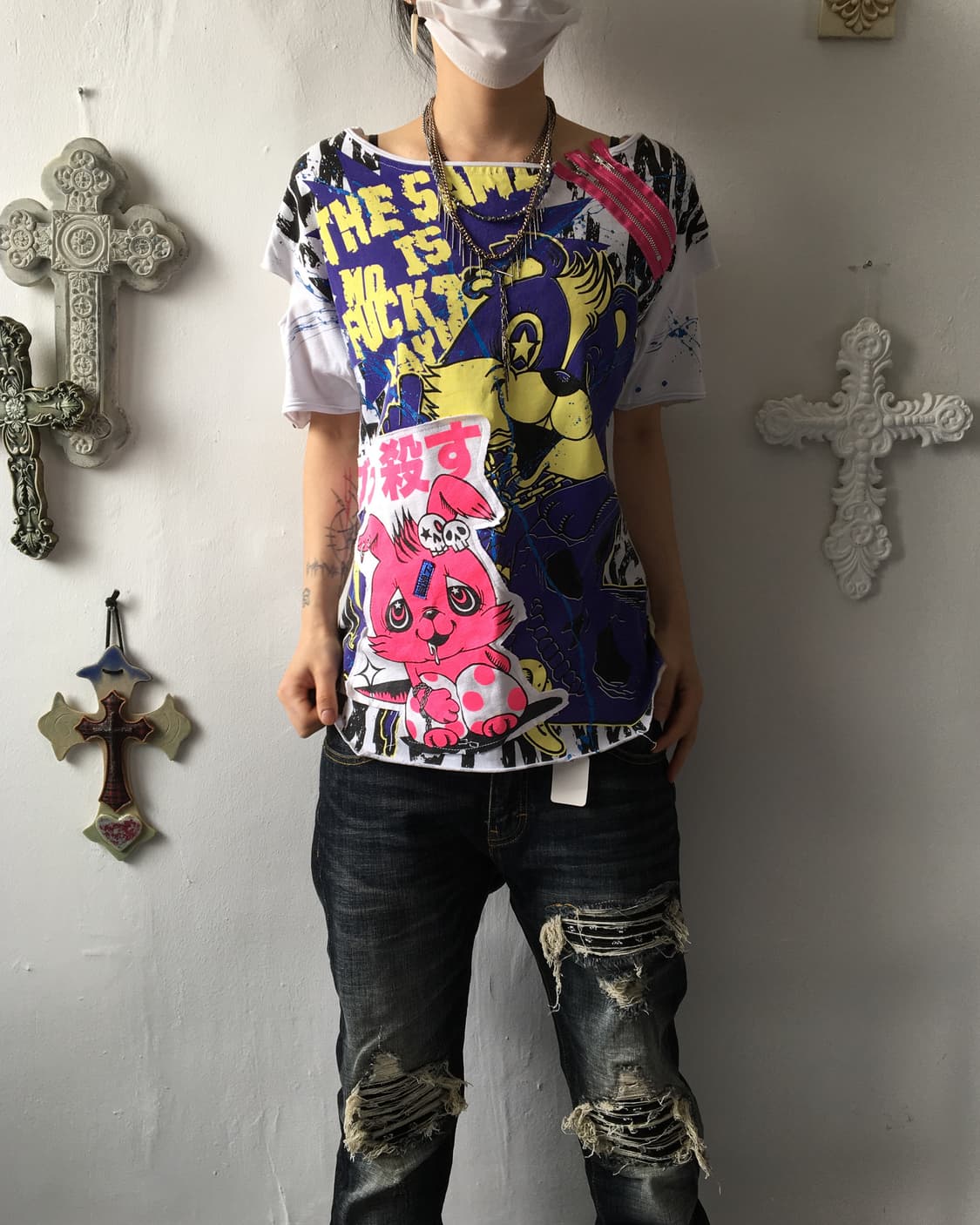 Sex pot revenge full printing damage t s 상품이미지1