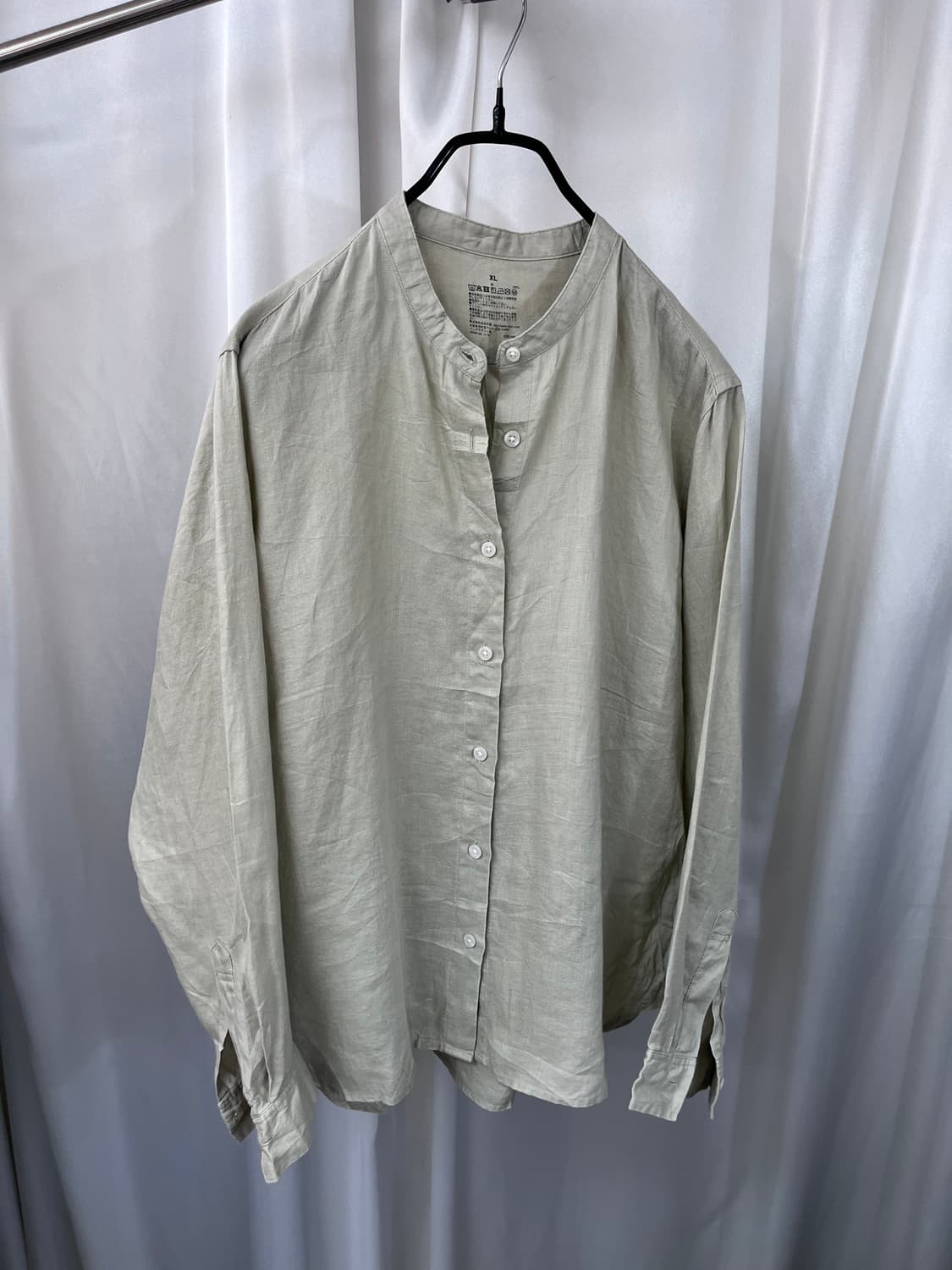 MUJI linen shirt  상품이미지1